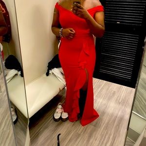 Macys Red dress